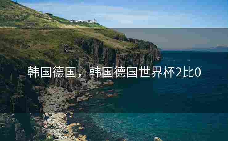 韩国德国，韩国德国世界杯2比0