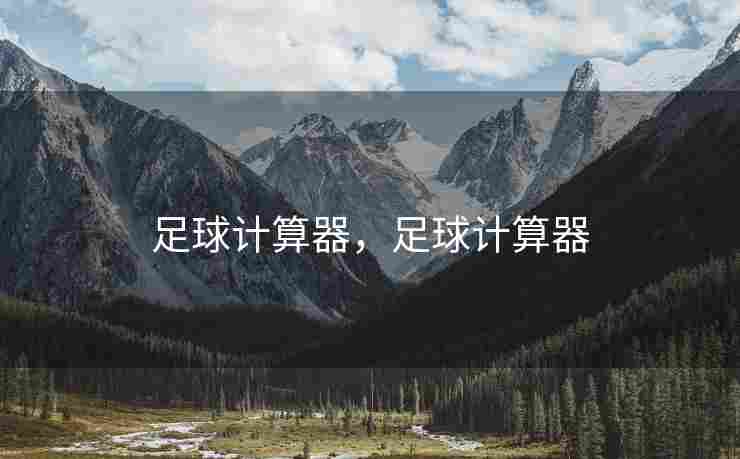 足球计算器，足球计算器