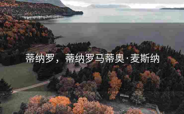 蒂纳罗，蒂纳罗马蒂奥·麦斯纳