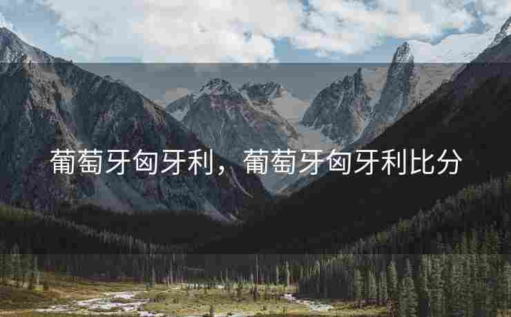 葡萄牙匈牙利，葡萄牙匈牙利比分